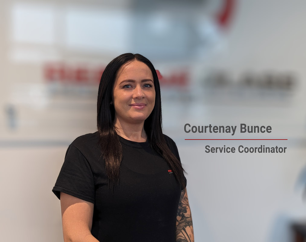 Courtenay Bunce Redline Glass Service Coordinator victoria bc glazier careers
