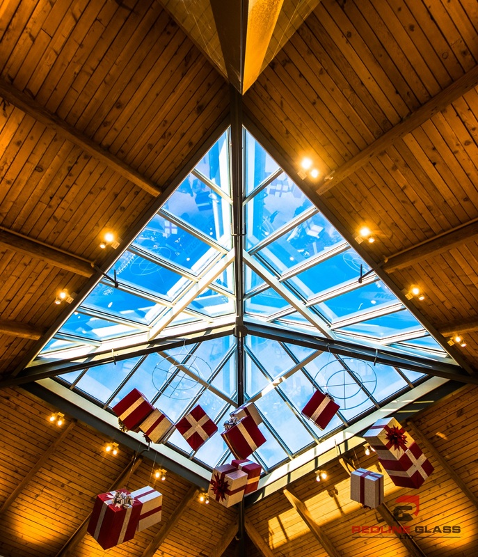 skylight hillside mall installation company glass redline