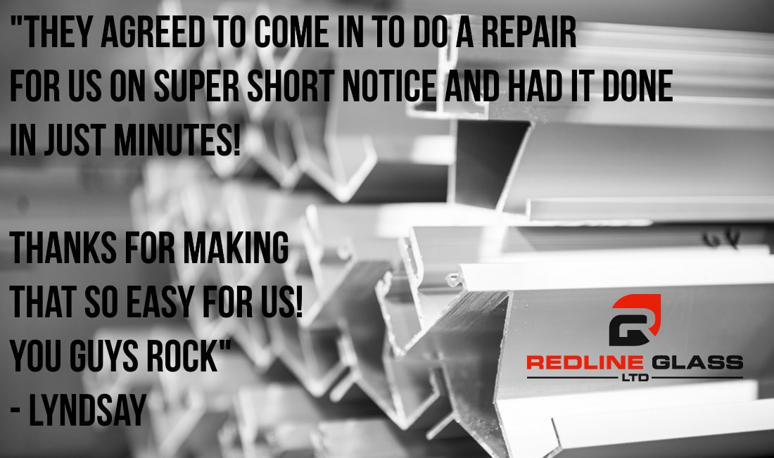 review service maintenance repair glass company redline