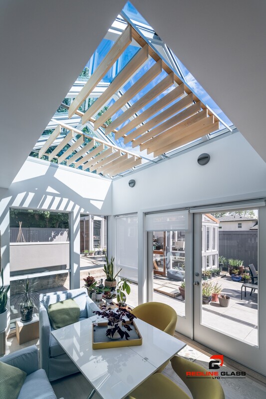 custom skylight installation victoria bc design redline glass